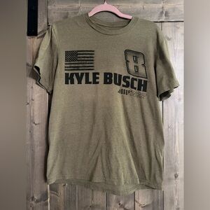 Kyle Busch Olive Graphic Tee
